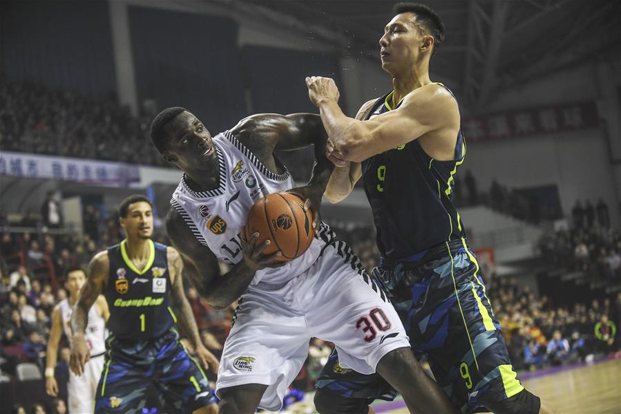 CBA常规赛:辽宁本钢胜广东东莞银行