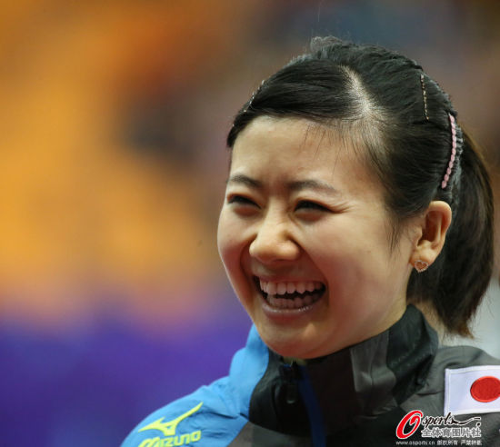 球场失意情场得意!乒乓球亚洲杯福原爱无缘奖