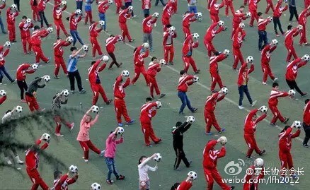 小学生足球操网络走红 网友称赞中国足球后继