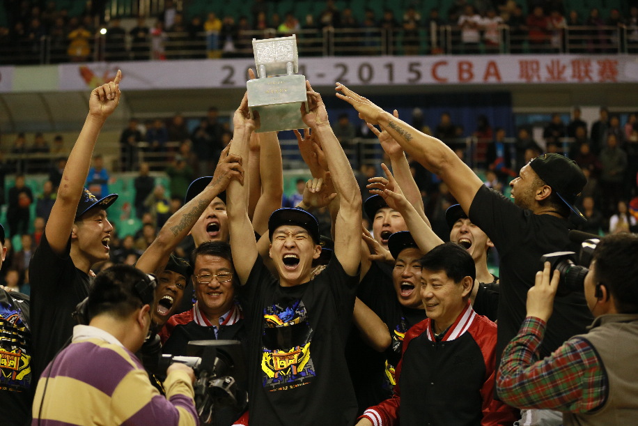 CBA决赛:北京首钢队夺得冠军