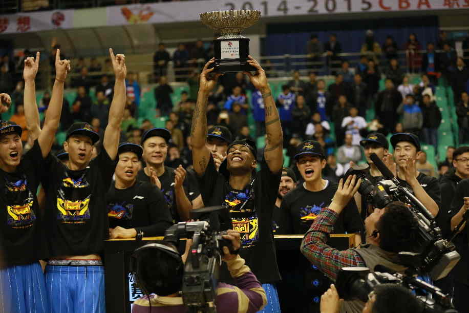 CBA决赛:北京首钢队夺得冠军