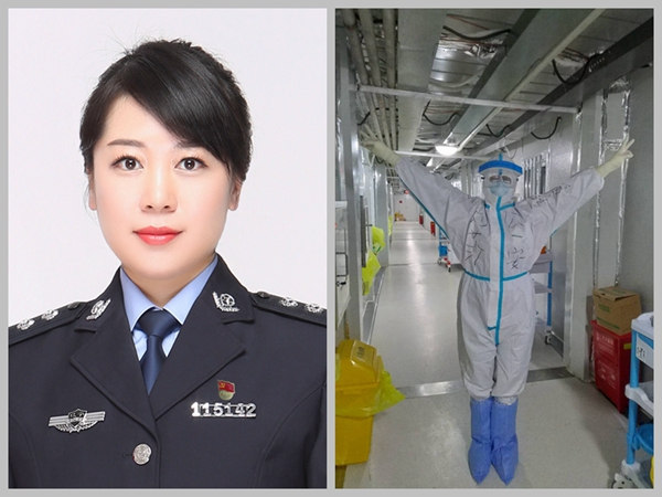 姐妹花--沈阳公安医院护士刘莎、刘琳琳