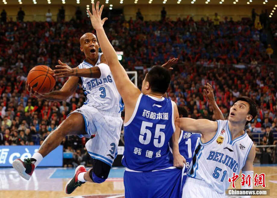 CBA总决赛第五场 北京力克辽宁夺赛点