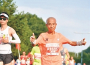 “馬拉松狂人”尚爾順 希望100歲時還能跑馬