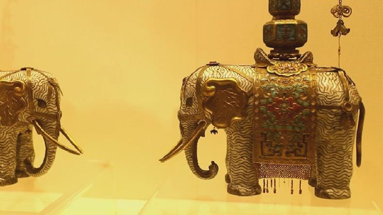 【视频】寻宝中华|清掐丝珐琅太平有象