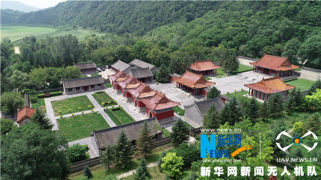 航拍：世界文化遺産&mdash;&mdash;清永陵