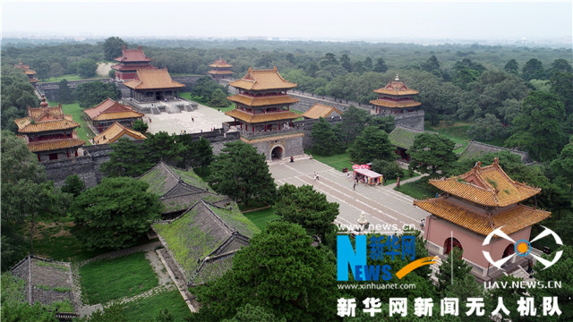 航拍：世界文化遺産&mdash;&mdash;清昭陵
