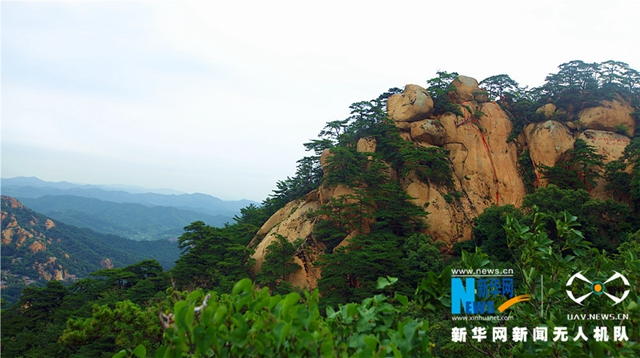 航拍&ldquo;東北明珠&rdquo;鞍山千山