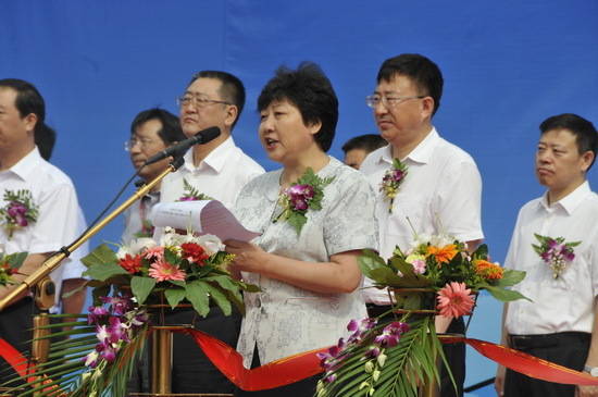 工信部总工程师王秀军在开幕式上致辞