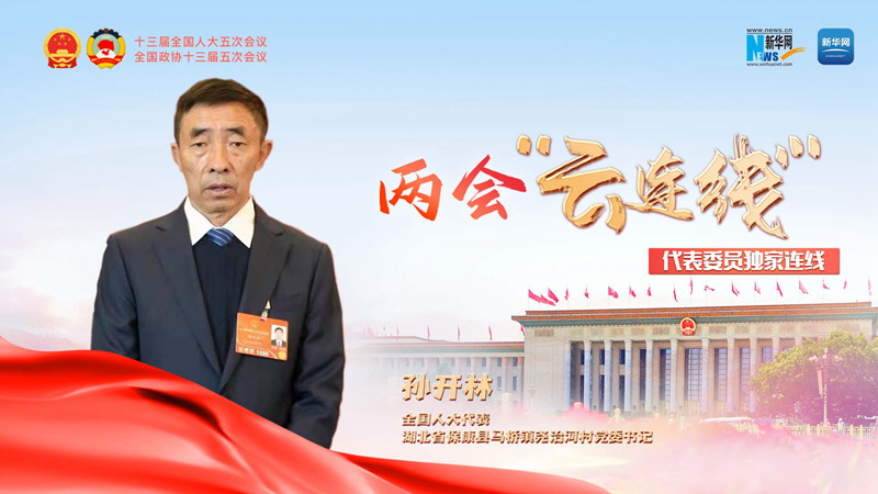 孙开林代表：建立农村基础设施管护长效机制