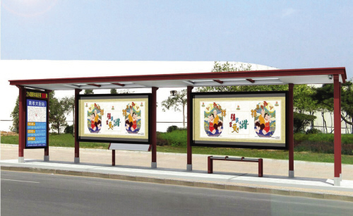 沈阳公交七款新式公交候车廊 哪款您喜欢